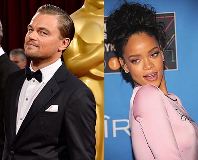 Leonardo Dicaprio and Rihanna Leonardo Dicaprio and Rihanna