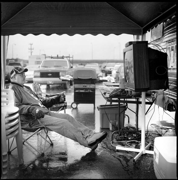 Man watching television Man watching television