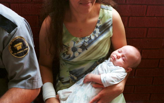 A baby in Mexico. A baby in Mexico.