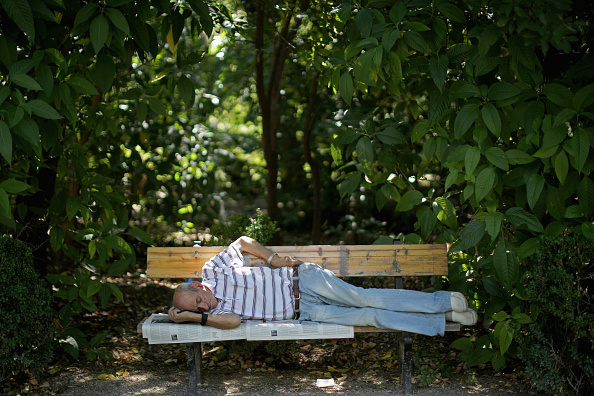 Man sleeping Man sleeping
