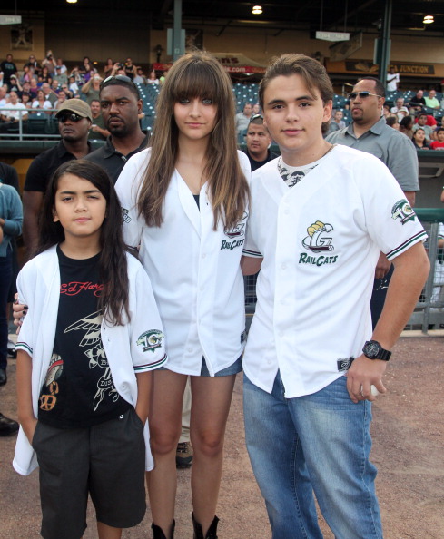 Prince Michael Jackson II, Paris Jackson and Prince Jackson Prince Michael Jackson II, Paris Jackson and Prince Jackson