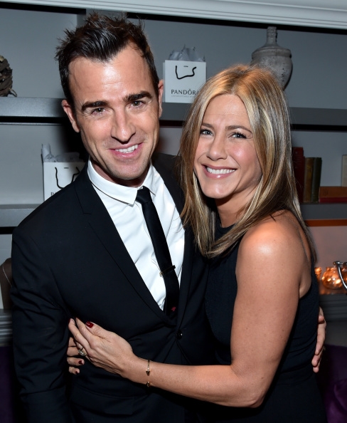 Justin Theroux and Jennifer Aniston Justin Theroux and Jennifer Aniston