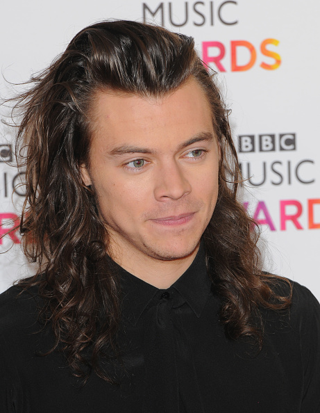 Harry Styles at the BBC Music Awards 2015. Harry Styles at the BBC Music Awards 2015.