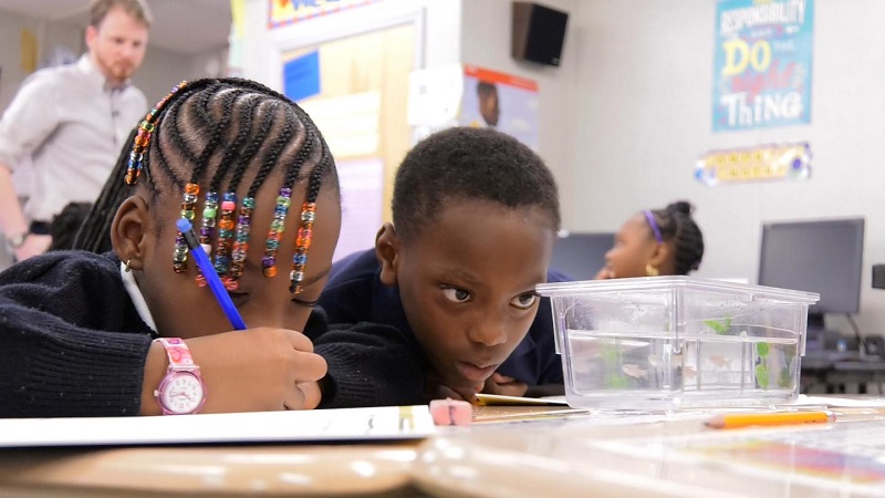 When fish come to school, kids get hooked on science When fish come to school, kids get hooked on science