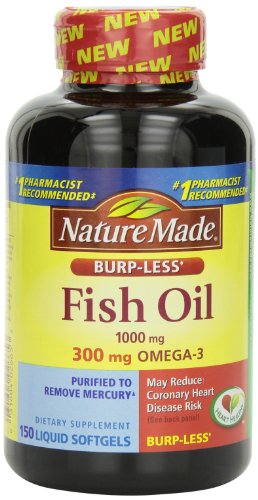 (VIDEO Review) Nature Made Burp-less Fish Oil, 1000 Mg, 300 mg Omega-3, 150 Liquid Softgels (VIDEO Review) Nature Made Burp-less Fish Oil, 1000 Mg, 300 mg Omega-3, 150 Liquid Softgels