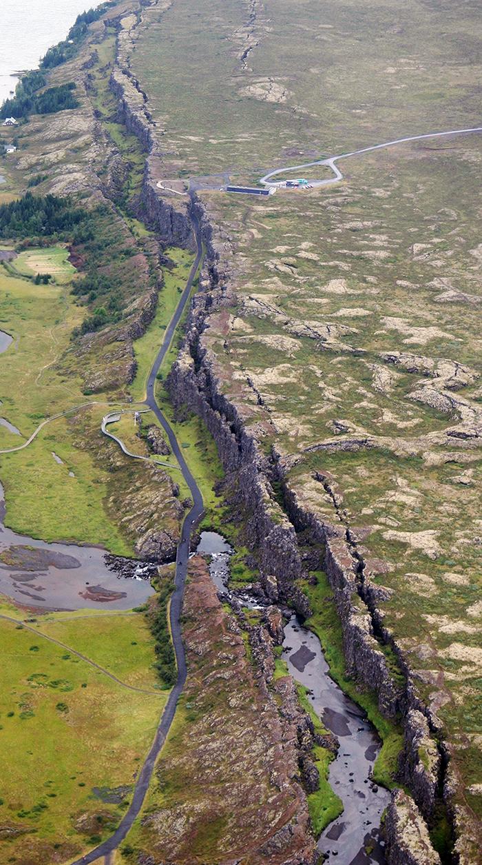 Thingvellir Rift Graben in Iceland Thingvellir Rift Graben in Iceland