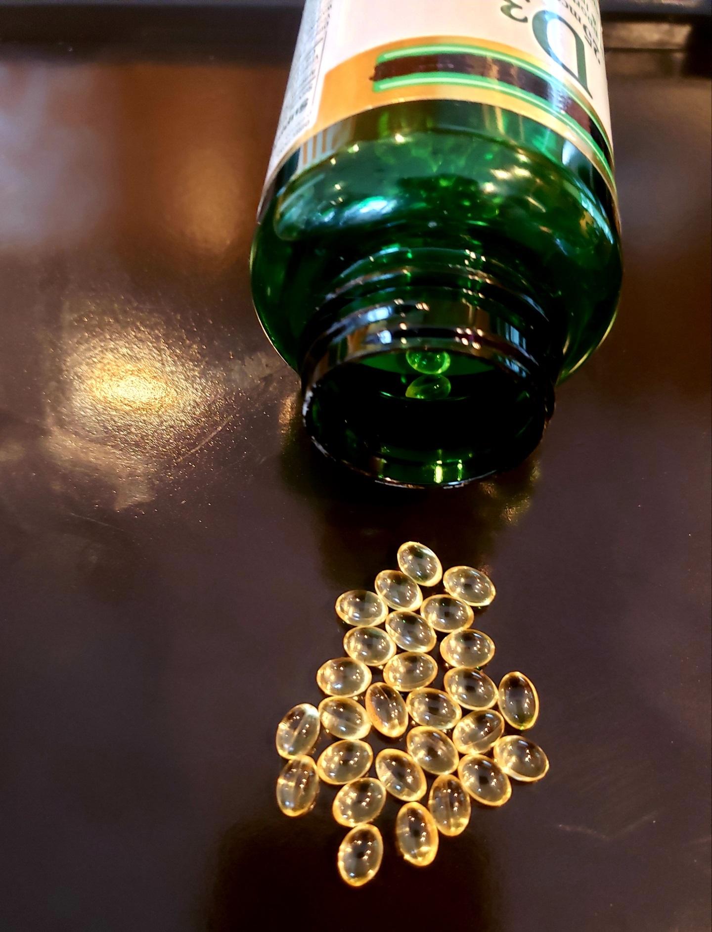 Vitamin D Capsules (IMAGE) Vitamin D Capsules (IMAGE)