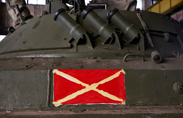 Pro-Russian Rebels Continue To Repair Seized Ukrainian Military Vehicles