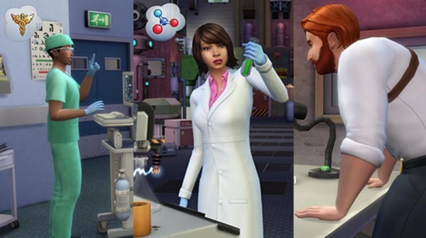 "The Sims 4" expansion pack "Get to Work"