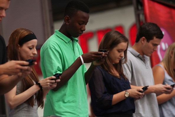 National Texting Championship Held in Times Square