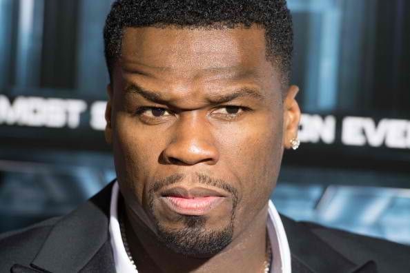 50 Cent at the New York premiere of "Escape Plan."