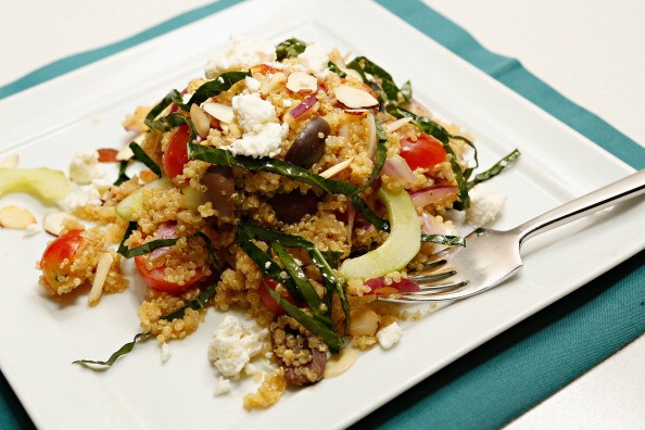 A curried quinoa salad packs a nutritional and tasty  punch. 