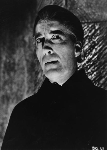 The late actor Christopher Lee played a vampire in the movies many times, but there are people who self-identify as vampires. 