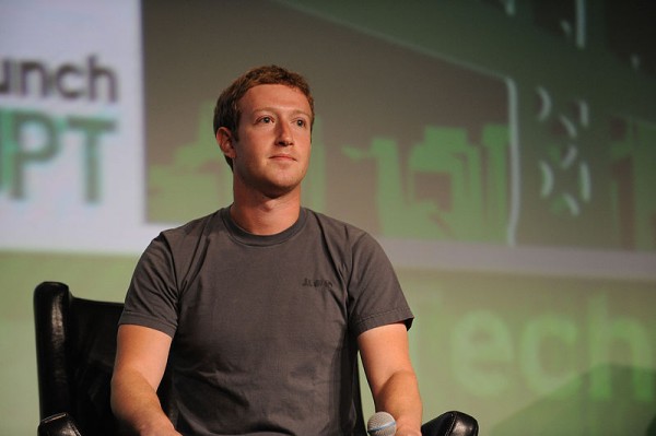 Facebook Founder and CEO Mark Zuckerberg speaks during the TechCrunch Conference at SF Design Center on September 11, 2012 in San Francisco, California. (Photo by C Flanigan/WireImage)