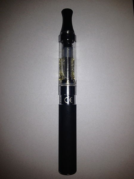 Picture of an ego type e-cigarette
