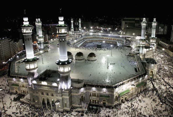 Mecca, the holy city at the center of the annual Hajj pilgrimmage.
