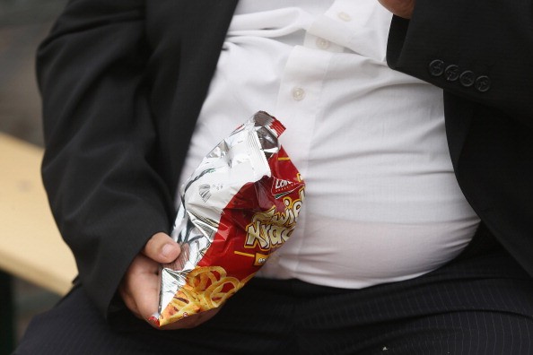 Only five states had an increase in the number of obese people in 2014. 