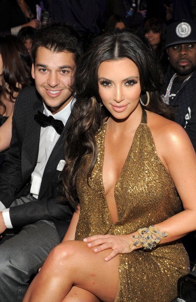 Rob Kardashian and Kim (2011)