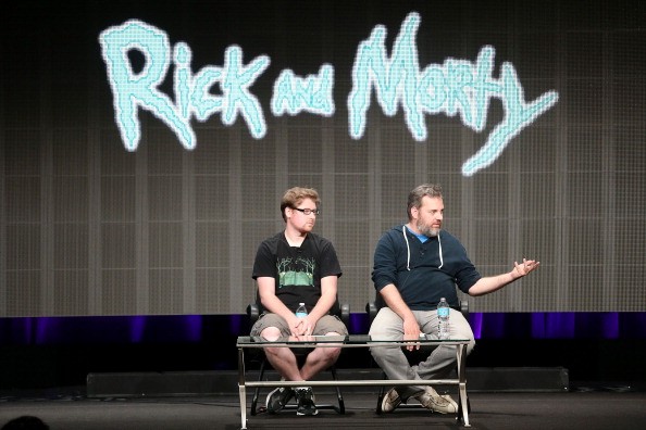 Rick and Morty series creators Justin Roiland and Dan Harmon