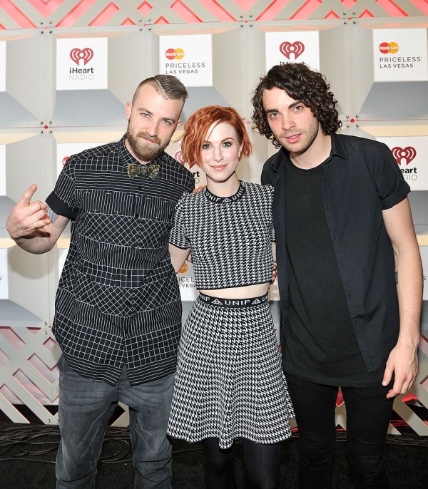 Paramore attend the 2014 iHeartRadio Music Festival at the MGM Grand Garden Arena 