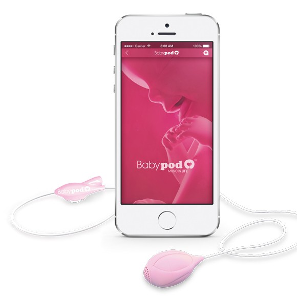 Babypod vaginal speaker and phone app