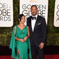 Will Smith And Wife Jada Pinkett Smith at 73rd Golden Globe Awards