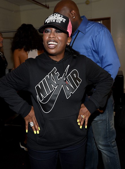 Missy Elliot at the Alexander Wang X H&M Launch.