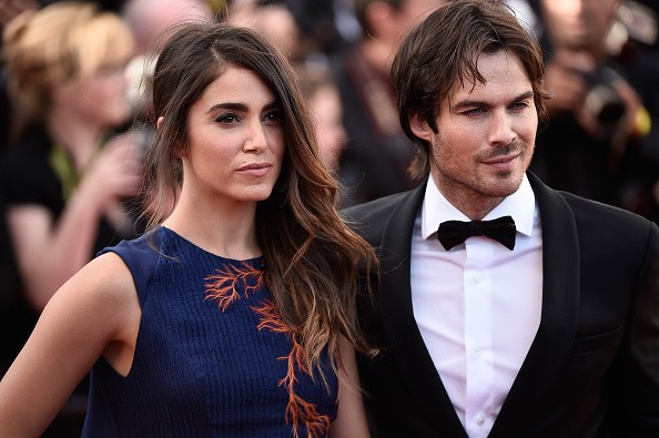 Nikki Reed and Ian Somerhalder attend the 'Youth' Premiere during the 68th annual Cannes Film Festival on May 20, 2015 in Cannes, France.