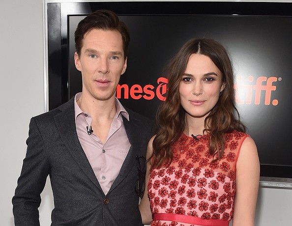 Keira Knightley and Benedict Cumberbatch at The New York Times' Timestalks & TIFF In Los Angeles' Presents 'The Imitation Game' on February 16, 2015