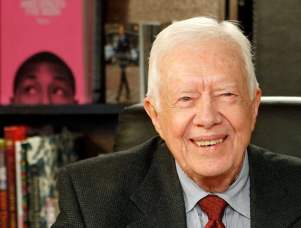 Jimmy Carter will address the House of Lords of the UK about his work eradicating Guinea Worm disease. 