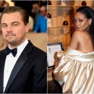 Leonardo DiCaprio and Rihanna