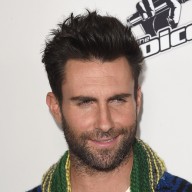 Adam Levine at an NBC 