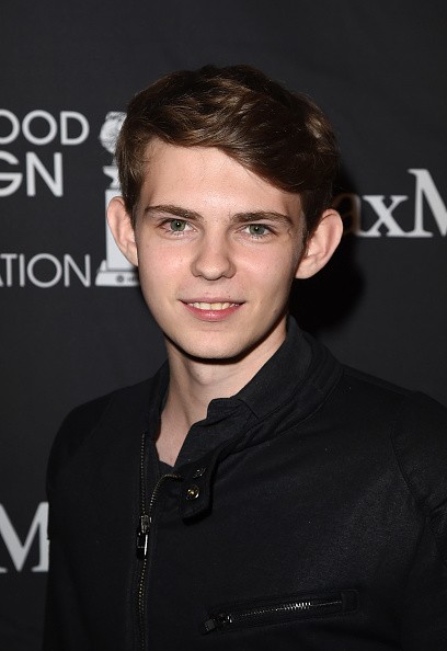 Robbie Kay attends the InStyle & HFPA party during the 2015 Toronto International Film Festival at the Windsor Arms Hotel on September 12, 2015