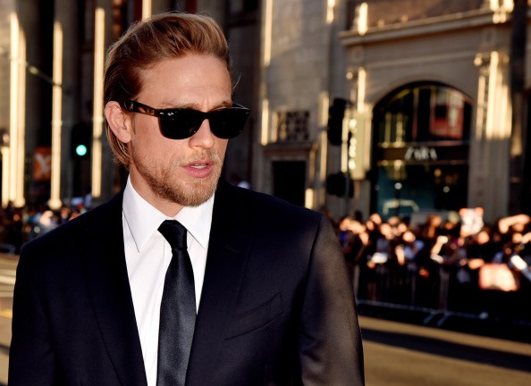 Charlie Hunnam at the 'Premiere Screening Of FX's 'Sons Of Anarchy' - Red Carpet'