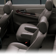 Toyota Innova Crysta's interior