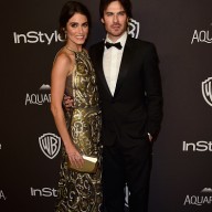 Nikki Reed and Ian Somerhalder