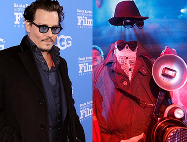 Johnny Depp, Marvel, ‘The Invisible Man’, Movie
