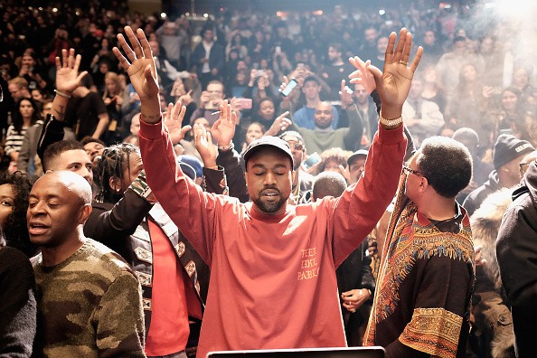 Kanye West at 'Yeezy Season 3 - Runway'