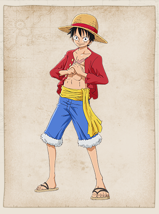 "One Piece - Luffy" Official Character Photo