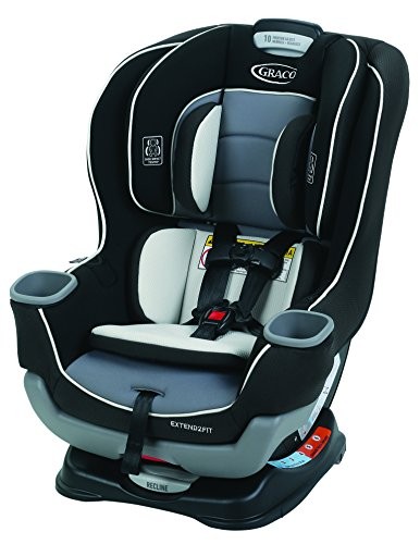 (VIDEO Review) Graco Extend2Fit Convertible Car Seat, Gotham