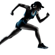Woman runner jogger running