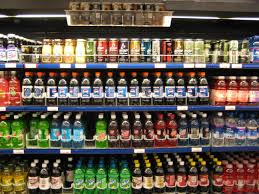 Kids may not see as many commercials for sugary drinks, but they still see marketing for these products. 