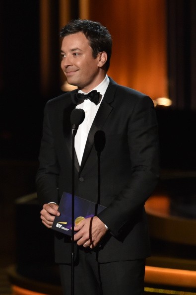 Jimmy Fallon at the 66th Annual Primetime Emmy Awards.