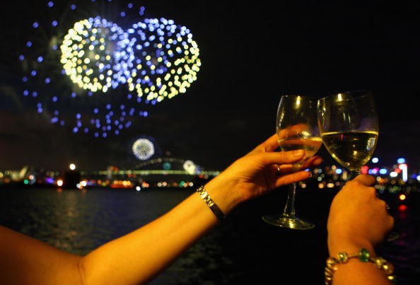 Celebrating on New Year's Eve can lead to a hangover on New Year's Day 